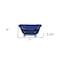 Homeroots 3" Blue Metal Hand Painted Decorative Tub Tabletop Sculpture 399648 - alternate 2