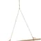 Homeroots 37" White And Natural Hanging Seagull Decorative Sculpture 633952 - alternate 2