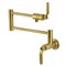 Kingston Brass Wall Mount Pot Filler Faucet, Brushed Brass KS4107KL - alternate 1