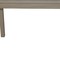 Homeroots 48" Gray Solid Wood Dining Table 548862 - alternate 2