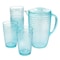 Gibson Home Malone 5 Piece Plastic Pitcher and Tumbler Set in Light Blue 129392.05 - alternate 1