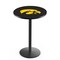 Holland Bar Stool Co 42" Blk Wrinkle Iowa Pub Table, 36" dia. Top L214B4236IowaUn - alternate 1