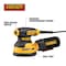 Dewalt 5 in. Variable Speed Random Orbit Sander Kit - H&L Pad DWE6423K - alternate 2