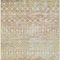 Homeroots 10' X 14' Peach And Ivory Argyle Washable Indoor Outdoor Area Rug 615817 - alternate 2