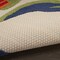 Homeroots 6' Ivory Blue And Orange Floral Indoor Outdoor Runner Rug 545026 - alternate 2