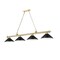 Z-Lite Cordon Heritage Brass 4 Light Billiard 2306-4HBR-MMB - alternate 2