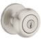 Kwikset 400CV 15 6AL RCS K3 V1 Entry Knob, Cove, Round 400CV156ALRCSK3V1 - alternate 1