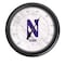 Holland Bar Stool Co Northwestern University Indoor/Outdoor LED Thermometer ODThrm14BK-08Nthwst - alternate 1