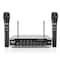 Pyle Pyle Portable Uhf Wireless Microphone System - Dual Bluetooth, 2 Handheld Mics, PA, Karaoke, DJ PDWM2125 - alternate 1