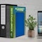 Acrimet Steel Metal Jumbo Bookends for Shelves, Heavy Duty, for Large books, Deep Blue, 2PK 294.7 - alternate 2