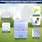 Serenelife 5.3 Gal Portable Camping Toilet For Adults, 100+ Flushes Porta Potty Camp Toilet with Phone Holder SLCATL380 - alternate 2