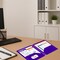 C-Line Products 8-1/2" x 11" Purple Two-Pocket 3-Hole Punch Heavyweight Poly Portfolio Folder, 25EA/BX, 6BX/CT 33939-BX - alternate 2