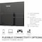 Viewsonic 15.6in 1080p Portable Monitor with 60W USB C and mini-HDMI. VX1655 - alternate 2