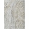 Homeroots 5' X 8' Taupe Beige And Ivory Abstract Washable Indoor Outdoor Area Rug 577945 - alternate 2