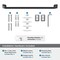 Amerock Revitalize Matte Black Traditional 24 in 610 mm Towel Bar BH36034MB - alternate 2