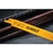 Dewalt 6" 18 TPI Straight Back Bi-Metal Reciprocating Blade, 5PK DW4811 - alternate 2