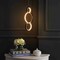 Jonathan Y Loop 7.8 in. Adjustable Integrated LED Metal Ring Pendant, Black JYL7210A - alternate 2