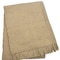 Homeroots 55" X 70" Stone Cotton Blend Woven Plush Throw Blanket with Fringe 632919 - alternate 2