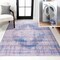 Jonathan Y Regis Bohemian Medallion Machine-Washable Blue 3 ft. x 5 ft. Area Rug WSH107A-3 - alternate 1