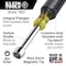 Klein Tools 3/8-Inch Magnetic Tip Nut Driver 630-3/8M - alternate 2