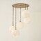 Troy Lighting Bramble 35.5in wide 5 Light Chandelier in Patina Brass F1836-PBR - alternate 2