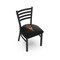Holland Bar Stool Co BlackLogo Chair, VinylSeat L00418ArizSt-F - alternate 1