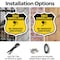Signmission Video Surveillance Shield Sign We Prosec, 12 inch X 12 inch, Plastic Sign, 2PK SHI-P-2PACK-12-471 - alternate 2
