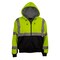 Reflective Apparel ANSI Type R Class 3 Full Zip Hooded Sweatshirt with Black Bottom, Inner Liner 603ST-LB-XL - alternate 2
