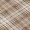 Homeroots 8' Brown Beige And Gold Round Plaid Washable Indoor Outdoor Area Rug 597095 - alternate 2