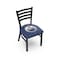 Holland Bar Stool Co BlackLogo Chair, VinylSeat L00418EdmOil - alternate 1