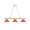 Z-Lite Cordon Heritage Brass 3 Light Billiard 2306-3HBR-PRD - alternate 2