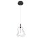 Euf Norah, Pendant, 13", Matte Black, Clear Glass 50788-019 - alternate 1