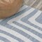 Jonathan Y Maze Abstract Two-Tone Low-Pile Machine-Washable Blue/Cream 2 ft. x 8 ft. Runner Rug WSH309A-28 - alternate 2