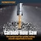 Powertec 1/2in Tungsten Carbide Hole Saw for Soft & Hard Metal w/ Titanium-Plated Pilot Drill Bit, 2PK 14902-P2 - alternate 2