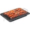 Bakken-Swiss Bacon Tray 2-Piece Set, Marble Coating, Durable Non-Stick Black Stone Tray with Carbon Steel Rack BKBACN44 - alternate 1