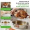 Nutrichef 20 in Oval Roasting Pan with Rack and Lid NCOAVL99 - alternate 2