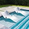 Panama Jack Outdoor Panama Jack Set of 2 Wave In-Pool Chaise Lounger PJO-5300-WHT-2CL - alternate 1