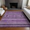 Homeroots 5' X 8' Purple Eggplant And Gray Southwestern Washable Indoor Outdoor Area Rug 582843 - alternate 3