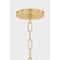 Hudson Valley Lighting Pinesbridge 1 Light Pendant in Aged Brass Finish 9309-AGB - alternate 2