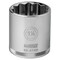 Dewalt Drive Socket, 12-Point, 1-1/4in - 1/2in DWMT86474OSP - alternate 1