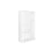 Homeroots White Wood Adjustable Four Tier Bookcase 333357 - alternate 1