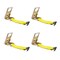 Mytee Products 4in Ratchet w/ Flat Hook (No Strap), 4PK RB4x4 - alternate 2