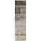 Homeroots 8' Runner Brown Ombre Washable Non Skid Indoor Outdoor Runner Rug 563629 - alternate 2