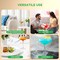 Nutrichef 4 Piece Crystal Martini Glasses, 10 Oz Crystal Clear Stemmed Cocktail Glass, Dishwasher Safe NCGLMT42 - alternate 1