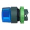 Schneider Electric Illum Selector Switch, 2 Pos, 22mm, Blue ZB5AK1263 - alternate 2