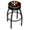 Holland Bar Stool Co 25" Virginia Military Inst Cushion Seat, Blk Wrnkl Swivel Bar Stool L8B125VAMilI - alternate 1