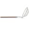 Martha Stewart Stainless Steel Spider Skimmer Kitchen Utensil with Nylon Handle in Light Taupe 129111.01 - alternate 2