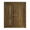 Sartodoors Interior Solid French Double Doors 64 x 80 inches, Ego 5014 Marble Oak, Wood Interior Solid Panel EGO5014DD-DMR-64 - alternate 1