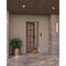 Doornmore G108, 33.75" x 82" ( 32" Door) Left Hand, Mahogany SDL 8 Lite Exterior Door G108-SW-3280_1_LI - alternate 1