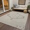 Homeroots 8' X 10' Beige Brown And Ivory Oriental Washable Indoor Outdoor Area Rug 598169 - alternate 2